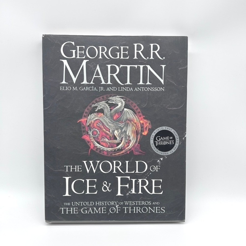 The World of Ice & Fire George Martin Game of Thrones History Book‎